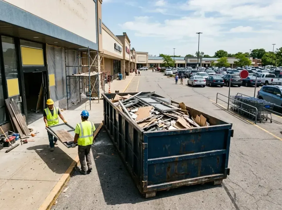 retail-store-renovation-debris-003 — frequently asked questions, Roll-off Dumpster Rentals in Poteau, OK